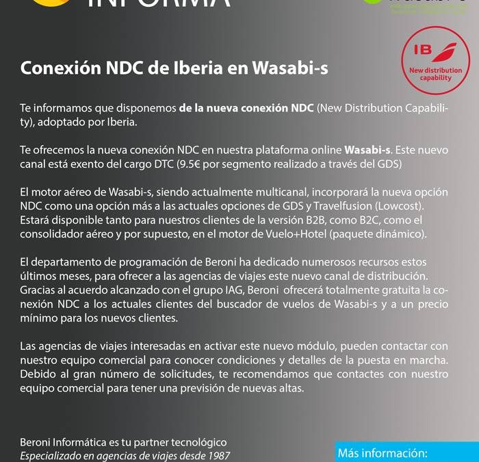 Ahórrate 9,5€ del fee en vuelos de Iberia y British con Beroni.