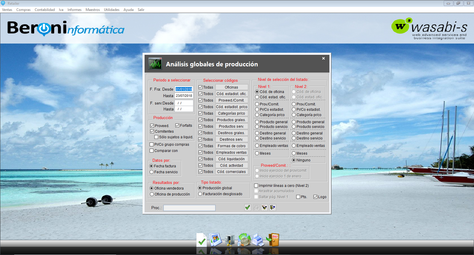 informe retailer analisis de rendimiento de clientes
