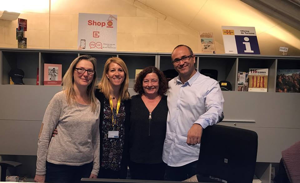 Visita a la “Agencia Catalana de Turisme.”