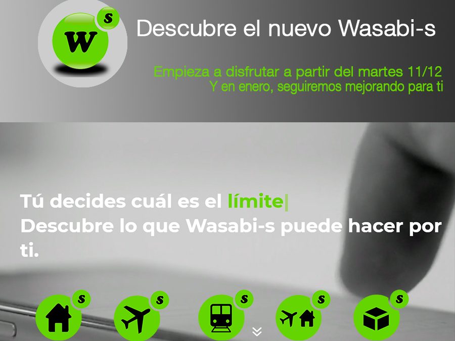 ¡Descubre el nuevo Wasabi-s!