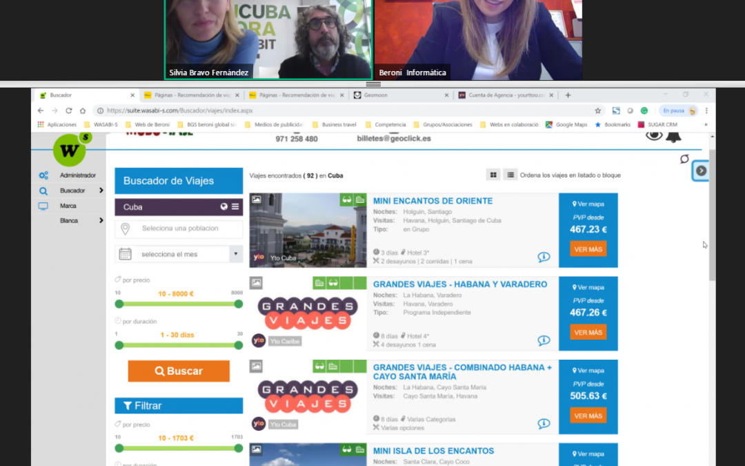 Geoworld, nuevo motor de reservas en Geoclick