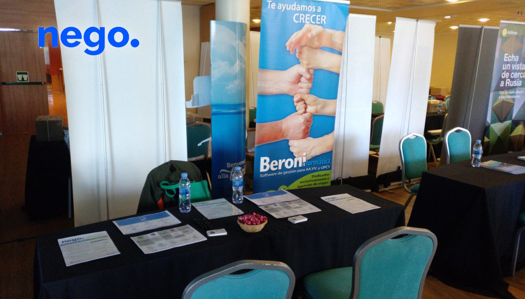 Beroni asiste a la convención Nego.Connection