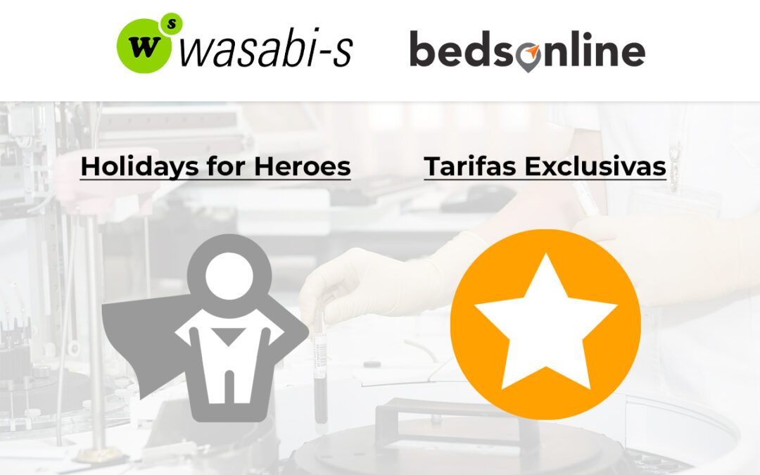 “Holidays for Heroes” y Tarifas Exclusivas: Las novedades de Bedsonline displonibles en Wasabi-s