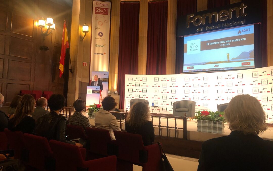 Beroni asiste al XXI Foro de ACAVe – El turismo ante una nueva era.